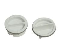 Kit de 2 Bouchons Rincage - INDESIT - SCHOLTES - Blanc - Accessoires Lave-Vaisselle - Pièce d'origine