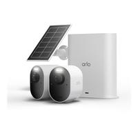 Caméra de surveillance ARLO Pack 2cam.ext. 4K Ultra3+panneau solaire