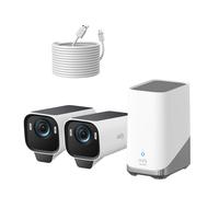 Kit de 2 caméras eufyCam S3 Pro white