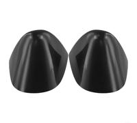 Kit de 2 Capuchons Lave-Phares Plastique X5 E53 Kit de 2 Capuchons | Lot de 2 unités, pour gauche et , couleur noire, ajustement pour précis, économie l'entretien
