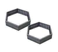 2 carrés potager Graf 995213 gris G