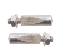 Kit De 2 Clavette Diamètre 9 Mm Longueur 39.5 Mm Vélo Pédale Pédalier Manivelle Vintage Vis Goujon Vtt Multicolore