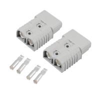 Kit de 2 connecteurs compatibles avec les prises 50 A, 120 A, 175 A, 350 A et 600 V, comprenant un bornier, un connecteur d'alimentation for batterie et une charge rapide.(E)
