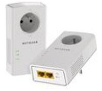 kit de 2 cpl 2000mbps avec 2 ports rj45 gigabit et reprise d'alimentation netgear plp2000