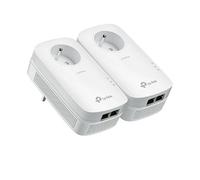 TP-Link Powerline AV2000 - Pont - GigE, HomePlug AV (HPAV), HomePlug AV (HPAV) 2.0, IEEE 1901 - Branchement mural (pack de 2)