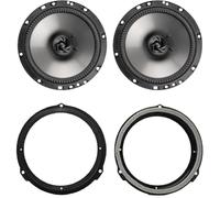 Kit de 2 enceintes avant ou arrière AXTON AE165 de 16,5 cm pour Ford C-Max 2011-2019, Focus III 2011-2020, Grand C-MAX 2011-2019 + 2 supports