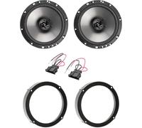 Kit de 2 enceintes avant ou arrière AXTON AE165 pour Seat Arosa, Ibiza de 2002 à 2008 avec 2 supports et 2 connecteurs