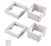 Kit de 2 entretoises robustes avec joint d'étanchéité pour une installation électrique fiable (20 mm)