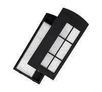 Kit de 2 filtres pour aspirateur robot Eufy Clean X9 Pro conçu pour s'adapter aux dimensions du boîtier de filtre d'origine