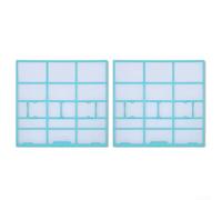 Kit de 2 filtres pour climatiseur mural Midea prenant en charge la filtration standard sans changements (29,7 x 28)