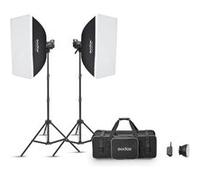 Kit de 2 flash studio double Godox MS300-F Noir + Accessories Noir G