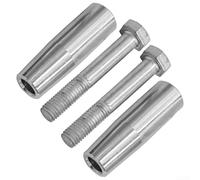 Kit de 2 goupilles de pivot 6732012 6707042, en acier forgé pour chargeur Bobcat 530 533 540 542 543 553 630 631 632 641 642 643