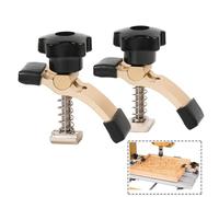 Kit de 2 mini-pinces serrage, pinces for fraiseuse CNC for le travail du bois et des métaux avec 3018 Pour machines CNC