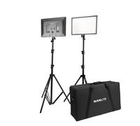 Nanlite Panneaux LED LumiPad 25 Kit 2 avec adaptateur secteur – Lumière de studio