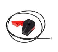 Kit de 2 pièces for tondeuse à gazon, interrupteur de commande universel, poignée à levier, câble d'accélérateur, interrupteur à levier, ensemble de commande, outils de jardin, pièces de rechange