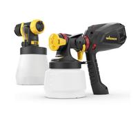 Wagner - Kit de 2 Pistolets à peinture basse pression HVLP 1300 / 800 ml petits à moyens projets - Universal Sprayer W 575 FLEXiO