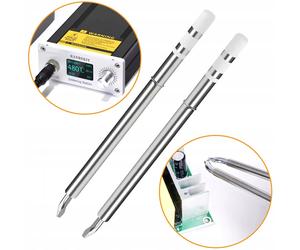 Kit de 2 pointes T12 TwinTip pour pinces thermiques | Compatible avec Handskit E