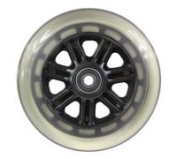 Kit de 2 roues de trottinette avec roulement JD Bug Noir 5"