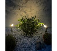 Kit de 2 spots piquets solaires ruby