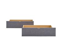 Kit de 2 tiroirs coulissants de lit