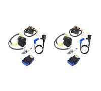 Kit de 2 x 30410-HC4-770 CDI BOX, bobine d'allumage, régulateur de tension, redresseur et relais pour