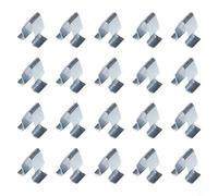 Kit de 20 clips à ressort en métal pour garniture de voiture, coffre, panneau de porte, tableau de bord, doublure de seuil et revêtement de toit