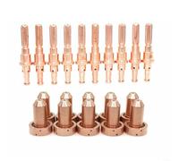 Kit de 20 consommables plasma 9-8215 électrodes et buses 9-8208 compatibles avec les torches Thermal Dynamics SL60/100 pour applications industrielles de coupe de métal
