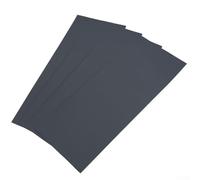 Kit de 20 feuilles de papier abrasif sec et humide 22,9 x 7,6 cm avec plusieurs grains 1000 3000 5000 7000 pour le travail du bois, polissage automobile