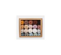 Kit de 20 Mini Pelotes Phil Coton 3 de 25GR : Laissez Eclore Votre Créativité au Crochet ! -(...) - Multicolore