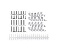Kit de 20 supports de montage muraux pour tableau blanc, pour l'école et le bureau