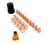 Kit de 23 buses de coupe plasma pour Versa-40 A pour torch | Coupe précise - Buse de 1,2 mm - Idéal pour un courant de 70 A