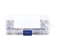 Kit de 230 vis et écrous à tête cylindrique hexagonale creuse M2 en acier inoxydable SS304. Idéal pour la construction, la maison, le bureau, l'électroménager, l'assemblage naval