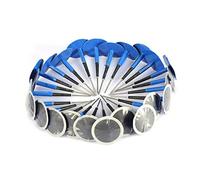 Kit de 24 Patchs de Pneu, Patch de Réparation de Pneu en Caoutchouc, Patchs de Crevaison de Pneu Radial, Voiture Moto Universelle Tubeless Réparation de Crevaison de Pneu Champignon Plug(60 * 9mm)