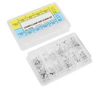 Kit de 240 vis de fixation pour boîtier de montre avec adaptateur de serrage pour mouvement ETA 2824, vis de fixation et rondelles courbes pour outils de réparation de montres