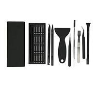 Kit de 25 embouts de tournevis multifonctionnels en alliage d’aluminium, ensemble d’outils de réparation de précision avec manche ergonomique, conception antidérapante et