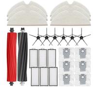Kit de 26 pièces de rechange compatibles avec Roborock Q8 Max/Q8 Max+/Q5 Max/Q5 Max+/Q5 Pro/Q5 Pro + brosse principale pour robot aspirateur + brosse latérale pour aspirateur