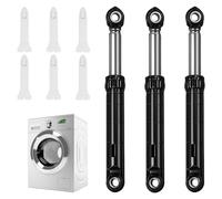 Kit de 3 Amortisseur Machine à Laver, Réduction des Vibrations du Tambour, Amortisseurs et 6 Goupilles pour Lave-Linge LG 383EER3001F, 383EER3001H, 383EER3001J