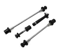 Kit de 3 bloque roue avant et arrière + tige de selle Newton Noir