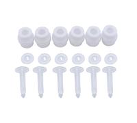 Kit de 3 broches anti-chute à cardan, amortisseur de vibrations, balles en caoutchouc, ensemble de stabilisateurs pour photographie aérienne, accessoires de drone, blanc, 6 pièces