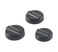 Kit de 3 caches de trou de serrure compatible avec Jeep Wrangler 2018-2024 et Gladiator JT 2018-2024, corps en ABS et joint d'étanchéité en silicone