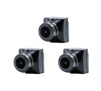 Kit de 3 caméras FPV Nocturnes à lumière Noire for Drone RC, 1500 TVL, Format 4:3/16:9 NTSC/PAL, Champ Vision commutable 165°