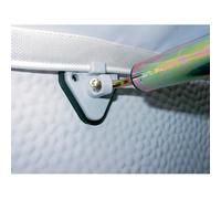 Kit de 3 crochets tampon pour fixation d'armature d'auvent sur caravane er camping-car