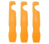 Kit de 3 démonte-pneus ZIXINNKC en nylon, avec levier et outils de réparation pour roues de vélo. (Jaune)