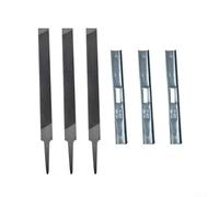 Kit de 3 jauges de profondeur pour tronçonneuse avec outil 27742 et lime plate pour un réglage constant de la chaîne et une réduction du risque de limage