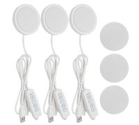 Kit de 3 lampes LED pour imprimante 3D USB 5 V 3000 K-4000 K-6400 K réglable 001 pour bambou, armoires, vitrines, étagères à livres (3 pièces)