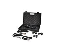 Kit de 3 Microphones Dynamiques Soundlab G148KA avec Cordons et Mallette