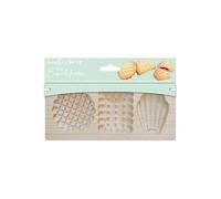 Kit de 3 moules à biscuits fourrés Beige G