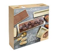 Kit de 3 moules pour réaliser sa bûche de Noël