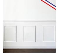 Kit de 3 moulures murales en bois Pin des Landes - Prêt à coller et peindre - Antoinette - 3 mètres - 99DECO