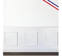 Kit de 3 moulures murales en bois Pin des Landes - Prêt à coller et peindre - Florine - 3 mètres - 99DECO